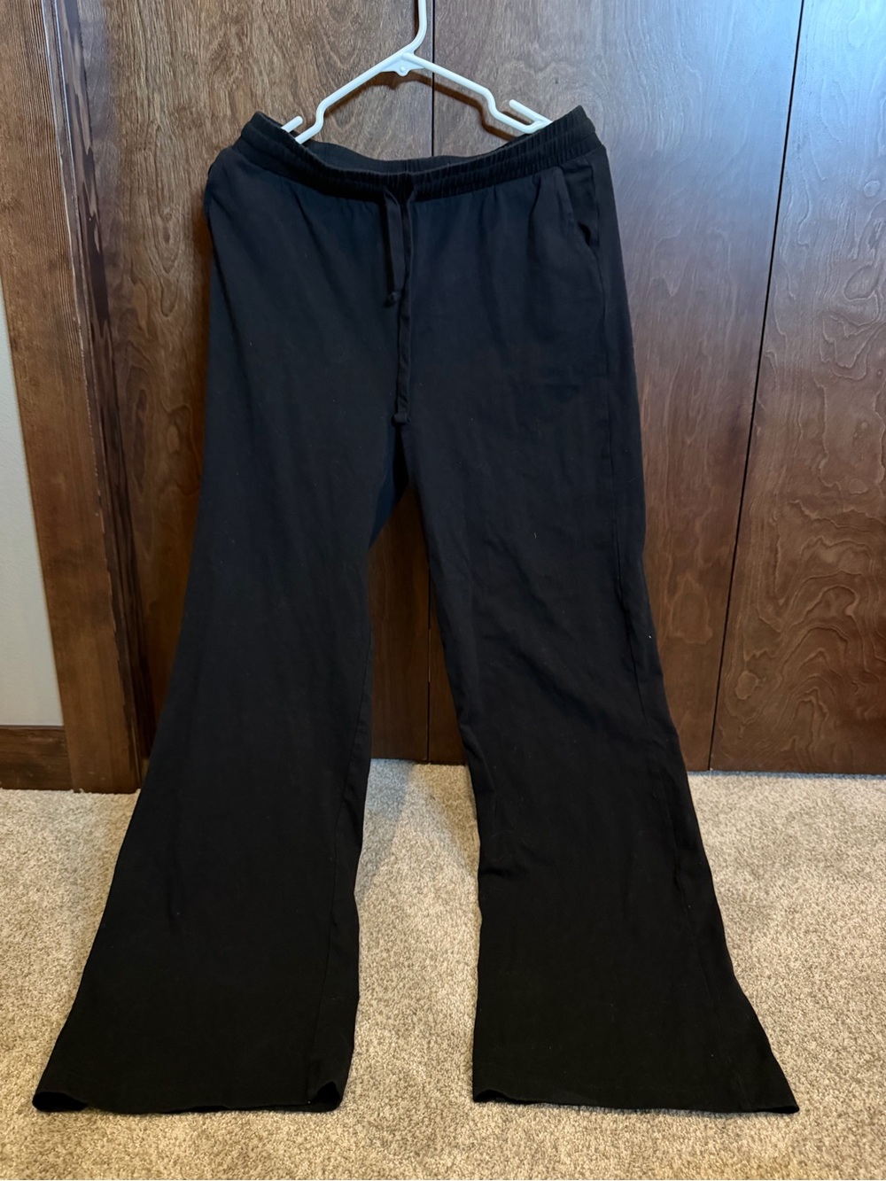 Women’s Black Wide leg Sweatpants